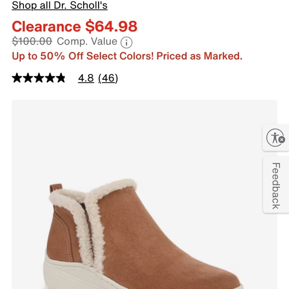 Dr Scholl’s Women’s Brown  Time Off Yo Sneaker Boot Size 9 - Picture 2 of 14